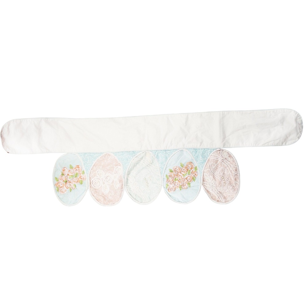 Pier 1 Imports Easter Eggs Hanging Table Runner Buffet Console Topper Farmhouse